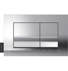 Клавиша смыва Jacob Delafon E20858-CP геометрический дизайн глянцевый хром