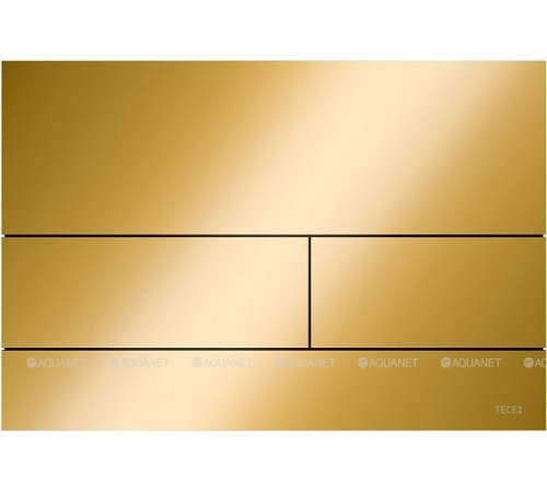 Панель смыва для унитаза TECE TECEsquare PVD глянец позолота 9240839