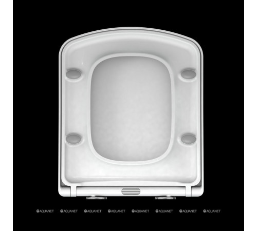 Сиденье для унитаза Allen Brau LIBERTY Soft-Close дюропласт белый 4.33006.20