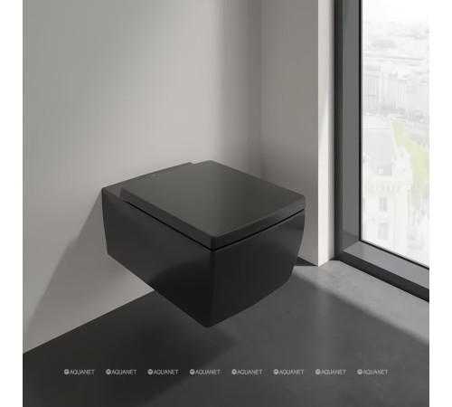 Сиденье для унитаза Villeroy & Boch Memento 2.0 Pure Black 8M24S1R7