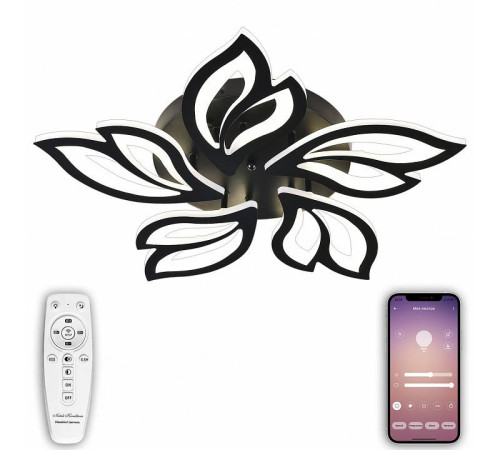 Потолочная люстра Natali Kovaltseva High-Tech HIGH-TECH LED LAMPS 82006 BLACK