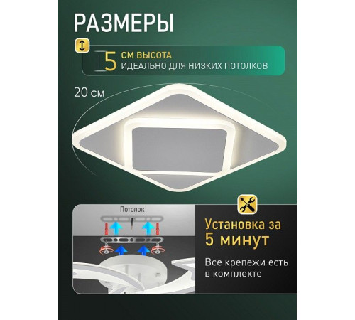 Накладной светильник Natali Kovaltseva STRAIGHT LED LAMPS 81384/1W