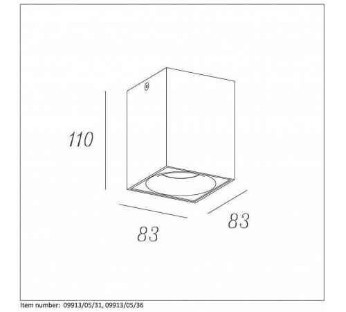 Накладной светильник Lucide Bentoo-Led 09913/05/31