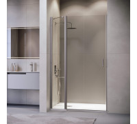 Душевая дверь RGW Lewis LE-004Gr 1000x1950 мм прозрачное стекло профиль графит 351200410-110