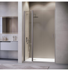 Душевая дверь RGW Lewis LE-004Gr 1000x1950 мм прозрачное стекло профиль графит 351200410-110