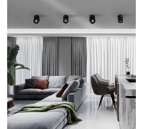 Накладной светильник Loft it Tictac 10180 Black 4000K