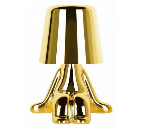 Настольная лампа декоративная Loft It Brothers золотая 10233/D Gold