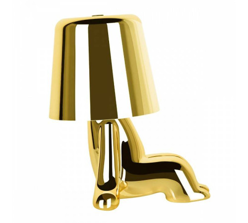 Настольная лампа декоративная Loft It Brothers золотая 10233/D Gold