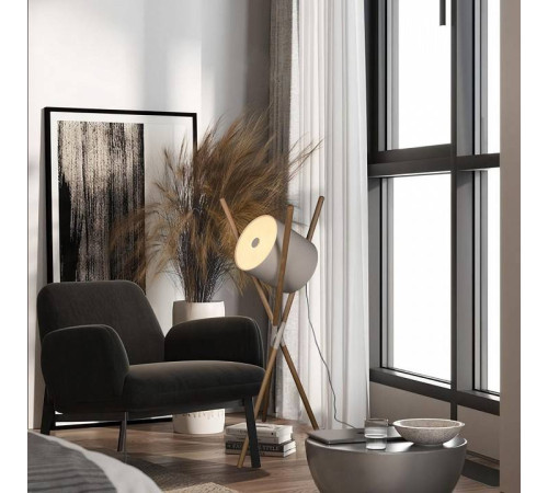 Торшер Loft it Bobbin 10245F White