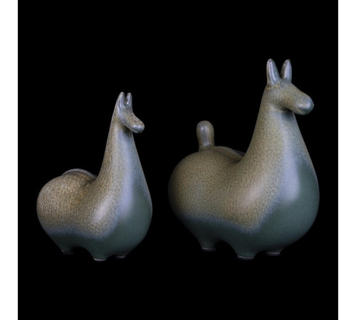 Набор из 2 статуэток Loft it Horse 10283 Green (2 pcs)