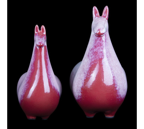 Набор из 2 статуэток Loft it Horse 10283 Red (2 pcs)
