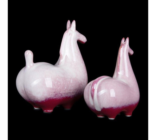 Набор из 2 статуэток Loft it Horse 10283 Red (2 pcs)
