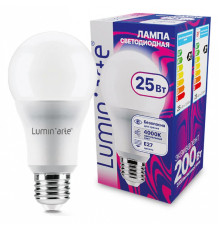 Лампа светодиодная Luminarte  E27 25Вт 4000K LSTD-A65-25W4KE27
