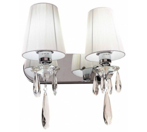 Бра LUMINA DECO Alessia LDW 1726-2W CHR