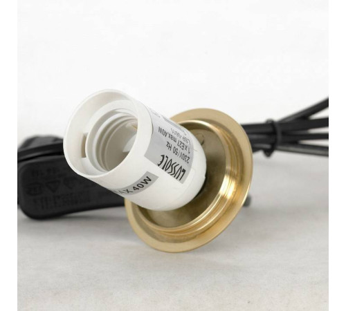 Настольная лампа декоративная Lussole Cleburne LSP-0611