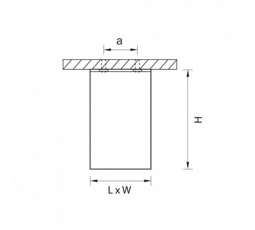 Накладной светильник Lightstar Rullo 216587