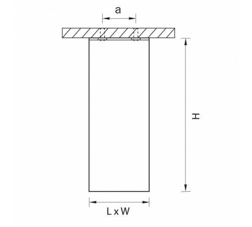 Накладной светильник Lightstar Rullo 216596