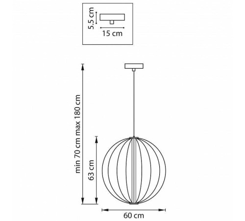 Подвесной светильник Lightstar Sole 734067