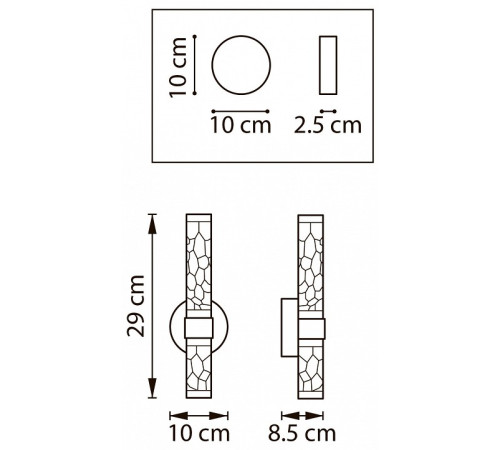 Бра Lightstar Acrile 737662