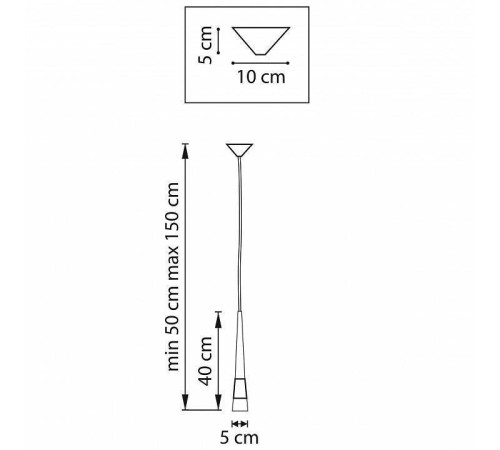 Подвесной светильник Lightstar Cone 757011
