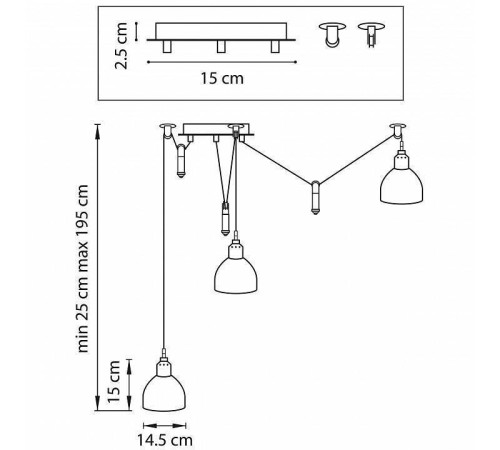 Подвесной светильник Lightstar Acrobata 761076