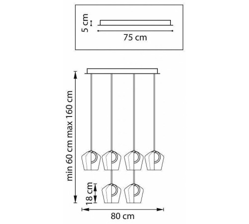 Подвесной светильник Lightstar Caramello 796329