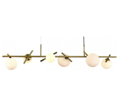 Подвесной светильник iLamp Golden 2134-6L BR+MBK