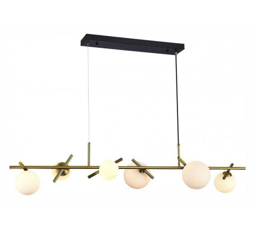 Подвесной светильник iLamp Golden 2134-6L BR+MBK