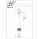 Подвесной светильник iLedex Technical Delta 2362-1 BK+WH