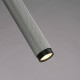Подвесной светильник iLedex Technical Delta 2366-1 BK+SL