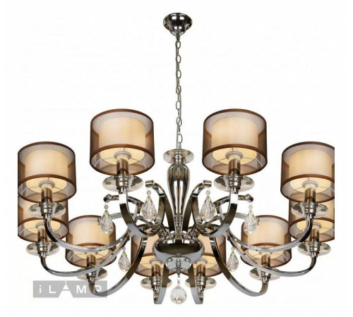 Подвесная люстра iLamp Mario RM16001/10CR