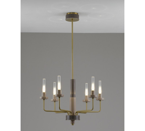 Люстра на штанге Moderli Atelieri V11691-PL