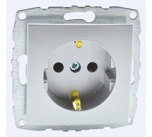 Розетка с заземлением, без рамки Mono Electric Despina / Larissa 500-002121-117