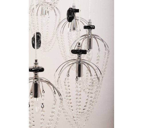 Подвесная люстра Manne PL.5301 PL.5301-(10+5)+6CH-cristall