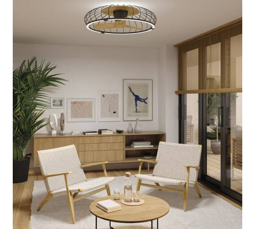 Светильник с вентилятором Mantra (люстры-вентиляторы) Nature 7808