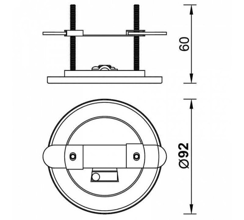 Подвесной светильник Mantra Elsa 8251+7856