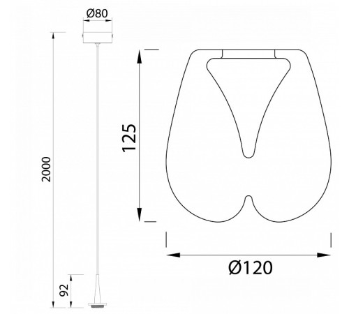 Подвесной светильник Mantra Andromeda 8931/8944