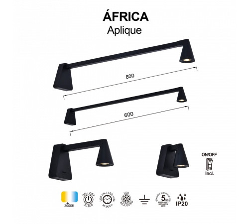 Бра Mantra Africa 9413
