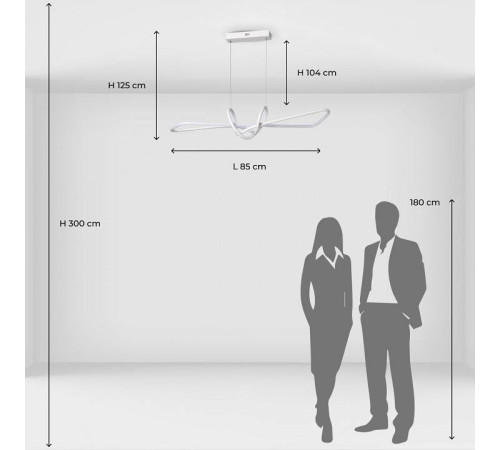 Подвесной светильник DeMarkt Аурих 108010101