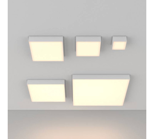 Накладной светильник Maytoni Zon C032CL-24W3K-SQ-W