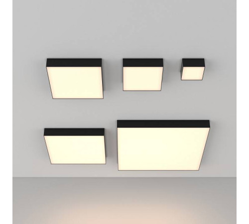 Накладной светильник Maytoni Zon C032CL-90W3K-SQ-B