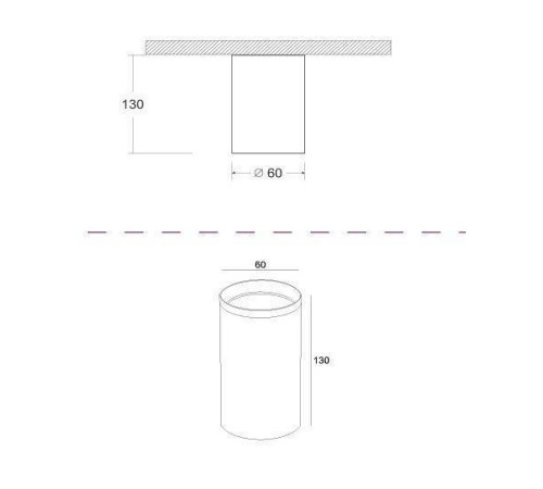 Накладной светильник Maytoni Focus Design C036CL-01G