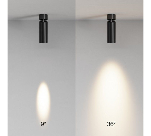 Светильник на штанге Maytoni Technical FOCUS LED C055CL-L12W2.7K-SS-B
