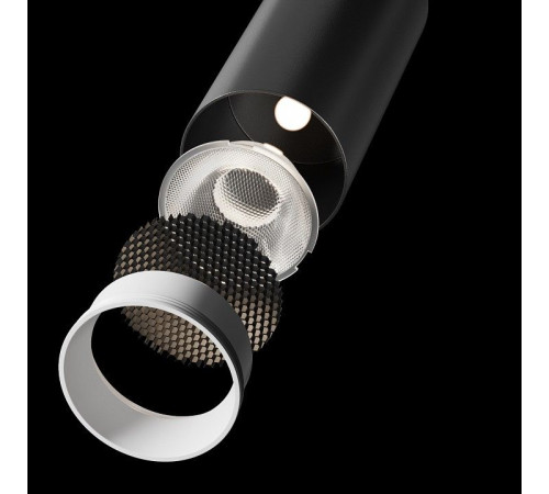 Светильник на штанге Maytoni Technical FOCUS LED C055CL-L12W2.7K-SS-B