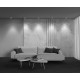 Накладной светильник Alfa LED C065CL-8W2.7K-SQ-WB