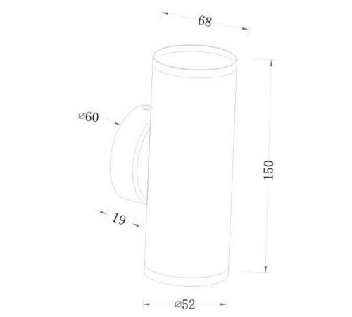 Бра Maytoni Focus S C068WL-02MG