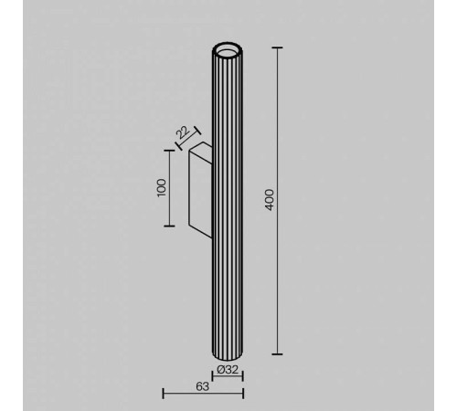 Накладной светильник Maytoni Calipso C082WL-12W2.7K-BS