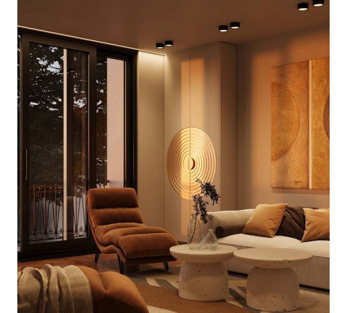 Накладной светильник Maytoni Glare C091CL-12W3K-B