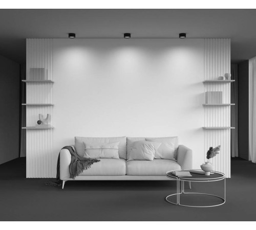 Накладной светильник Maytoni Glare C091CL-12W4K-B