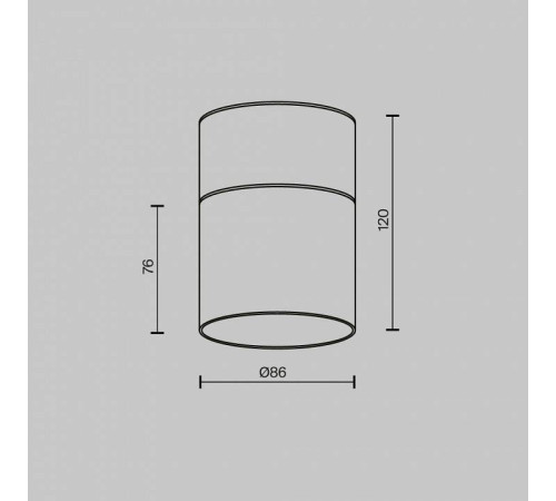 Накладной светильник Maytoni Glory C094CL-GX53-BS